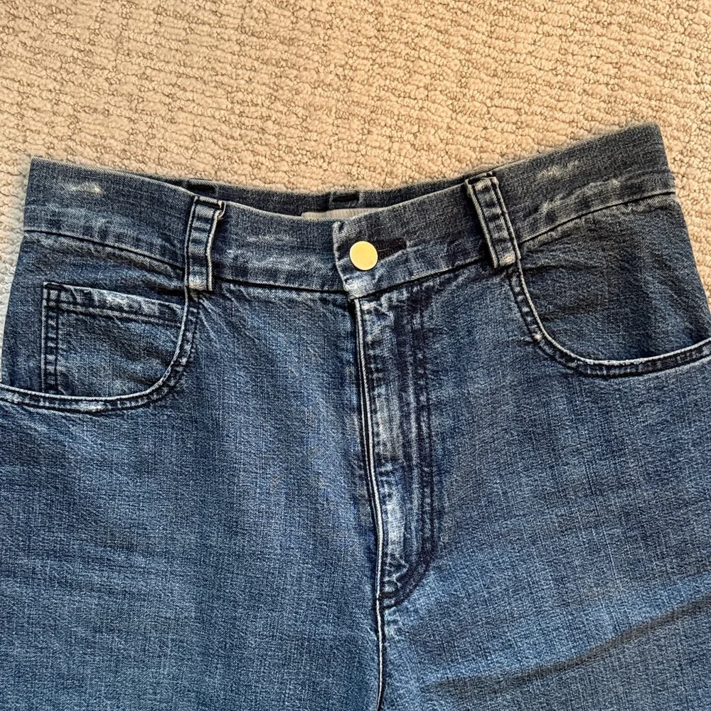 Rachel Comey Dark Denim Wide-Leg Jeans - Picture 5 of 10